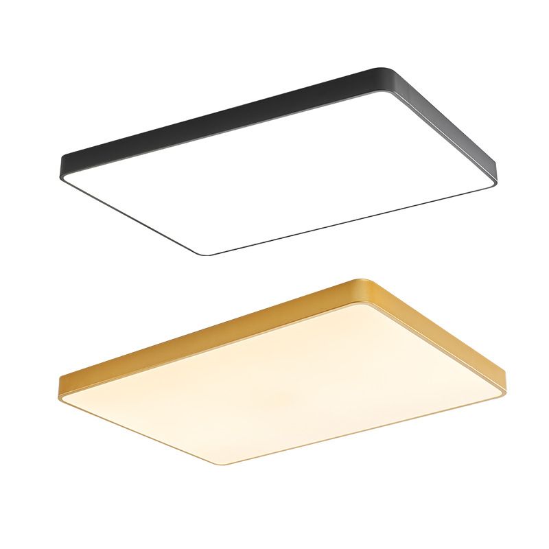 LED吸顶灯LED卧室灯LED北欧风格吸顶灯LED马卡龙吸顶灯白底实物图