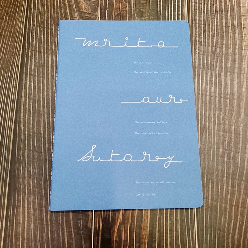 A4 sewing soft surface copying college students' notebook exercise book homework students sewing Our story