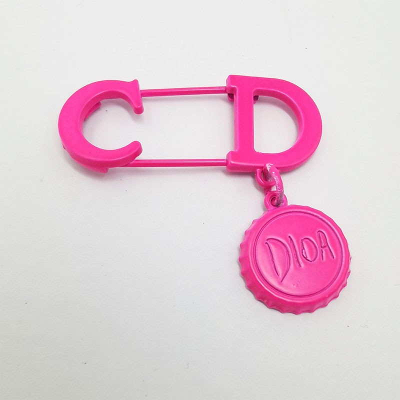 披肩扣大别针围巾扣针女欧美喷漆复古文艺潮开衫毛衣装饰胸针详情图7