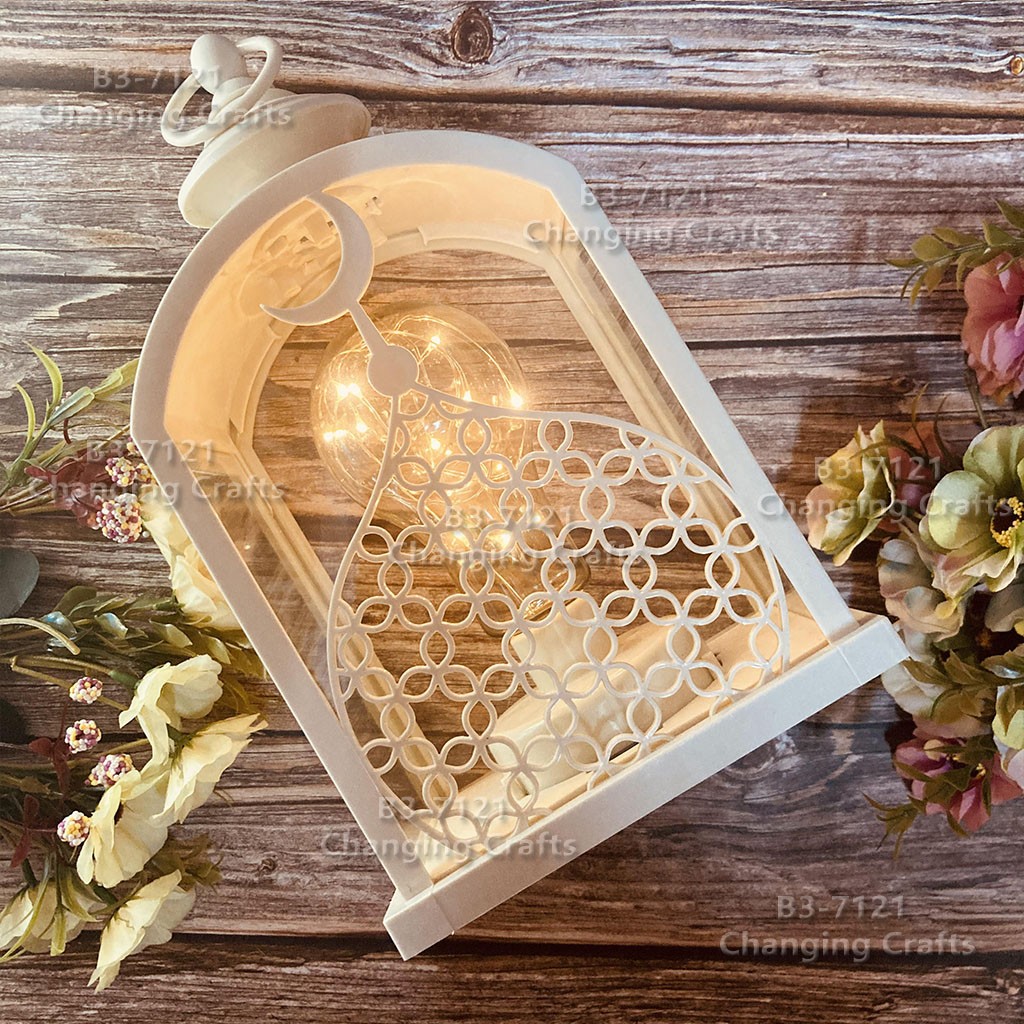 Ramadan Christmas lantern, antique kerosene flame, plastic creative decoration, electronic candle stand, imported cross-border wholesale, street stall, Douyin bestseller, wedding road guide, LED horse lantern, soft decoration prop, fireplace RK031 detail image 5