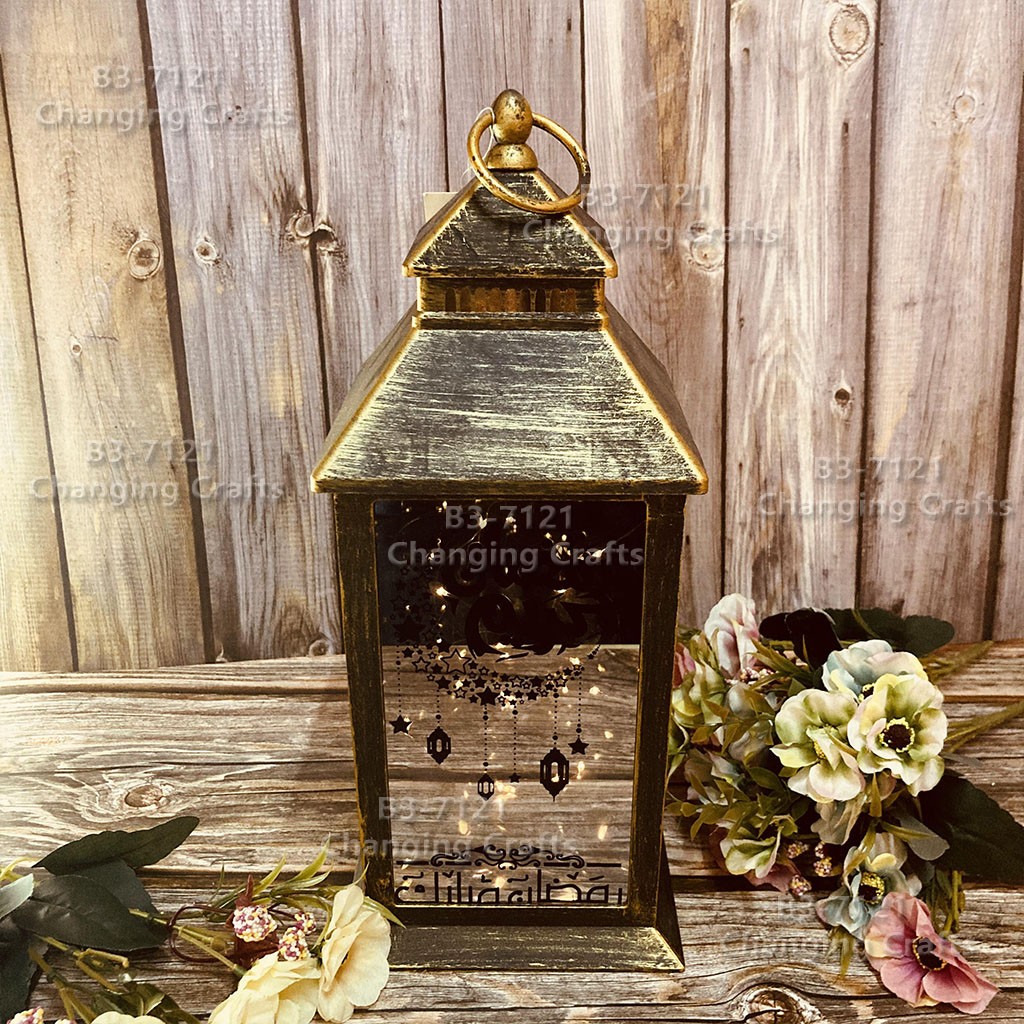 Ramadan Christmas lantern, antique kerosene flame, plastic creative decoration, electronic candle stand, imported cross-border wholesale, street stall, Douyin bestseller, wedding guide, LED horse lantern, soft decoration props, fireplace HRKS08 pic 19