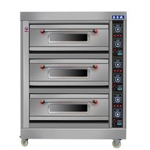 国鼎烤箱商用三层六盘披萨面包烤炉电烘炉3层6盘电烤箱大型烤箱