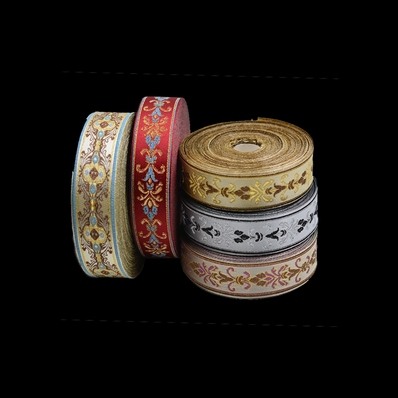 Feather ribbon polyester ribbon ribbed ribbon ribbon heat transfer digital printing to sample custom 1 cm production of polyester ribbon ribbed ribbon ribbon heat transfer digital printing to demo tape dp