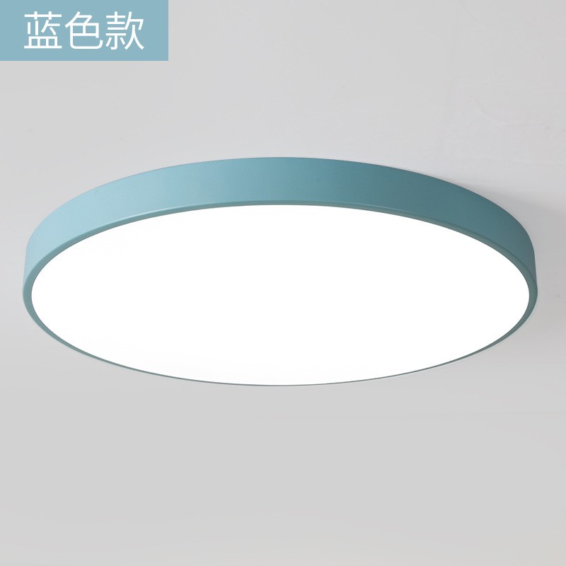LED ceiling light, LED ultra-thin ceiling light, bedroom light, macaron ceiling light detail image 2