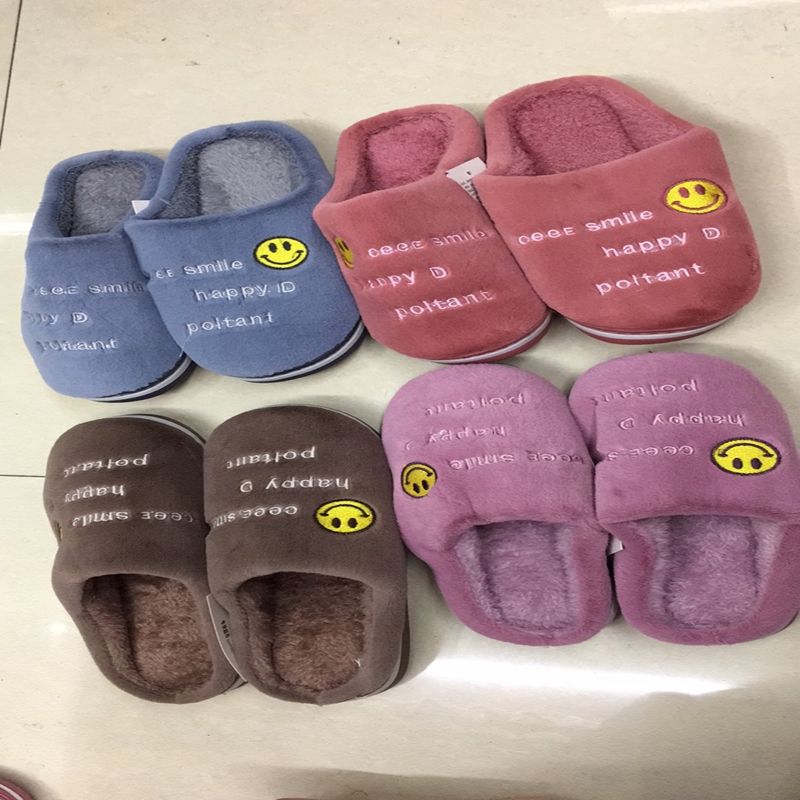 【41485】外贸批发 外贸批发 秋冬男女家居拖鞋毛绒拖鞋保暖舒适秋冬男女家居拖鞋HY057487