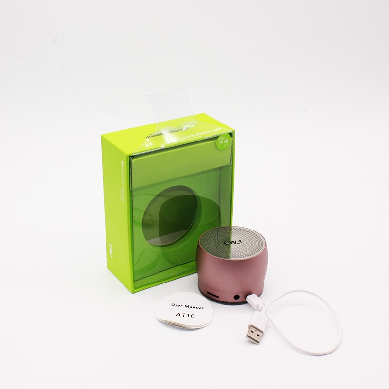 EWA Sound for Love A116 Bluetooth speaker, small speaker, subwoofer, small, high-volume, mini mobile phone, small steel cannon detail image 3