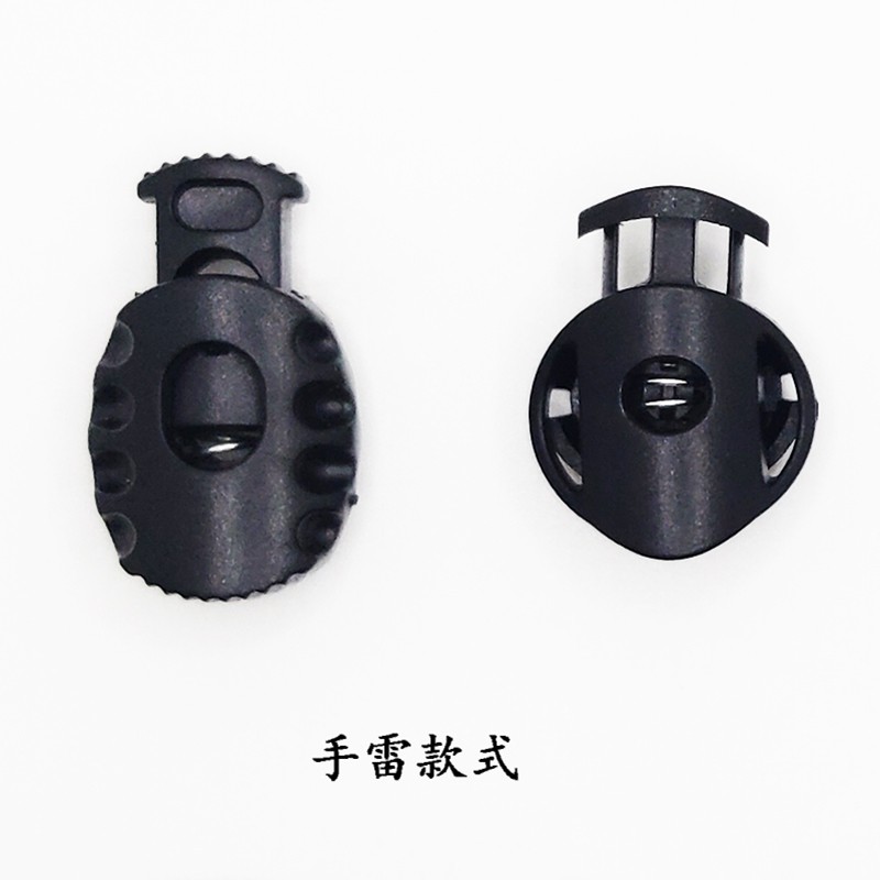 Large round spring buckle, small round adjustment buckle, irregular-shaped tightness snap, made of environmentally friendly material detail image 4
