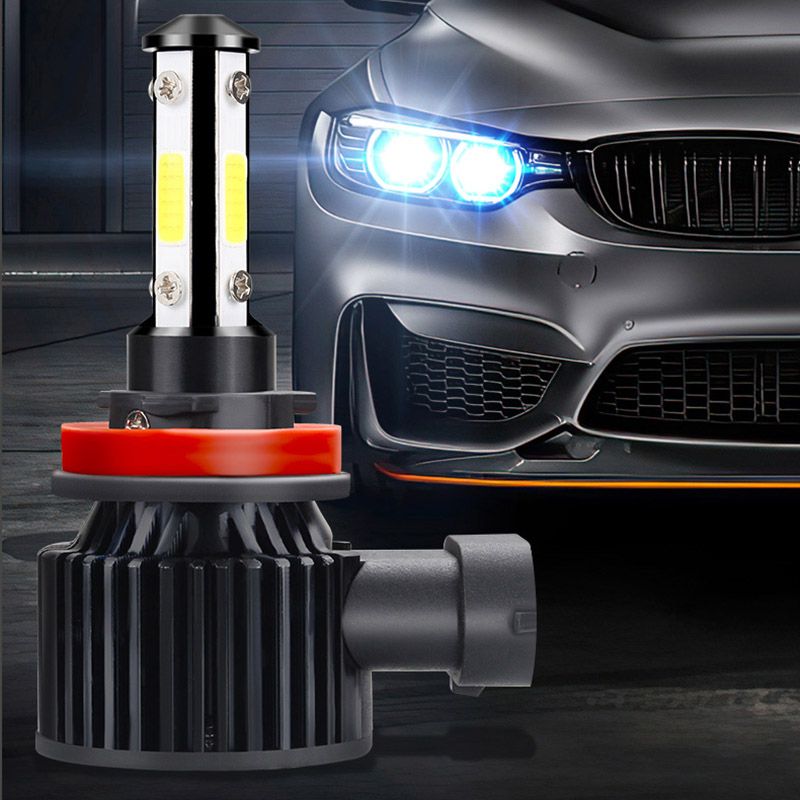 Automotive headlight through-hole type LEDH7 H1 HB3 9006 9005 Halogen lamp size