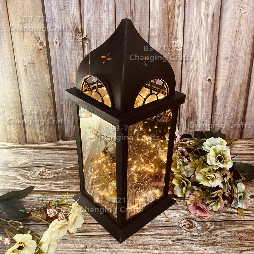 Ramadan Christmas lantern, antique kerosene flame, plastic creative decoration, electronic candle stand, imported cross-border wholesale, street stall, Douyin bestseller, wedding guide, LED horse lantern, soft decoration props, fireplace HRKS08 pic 14