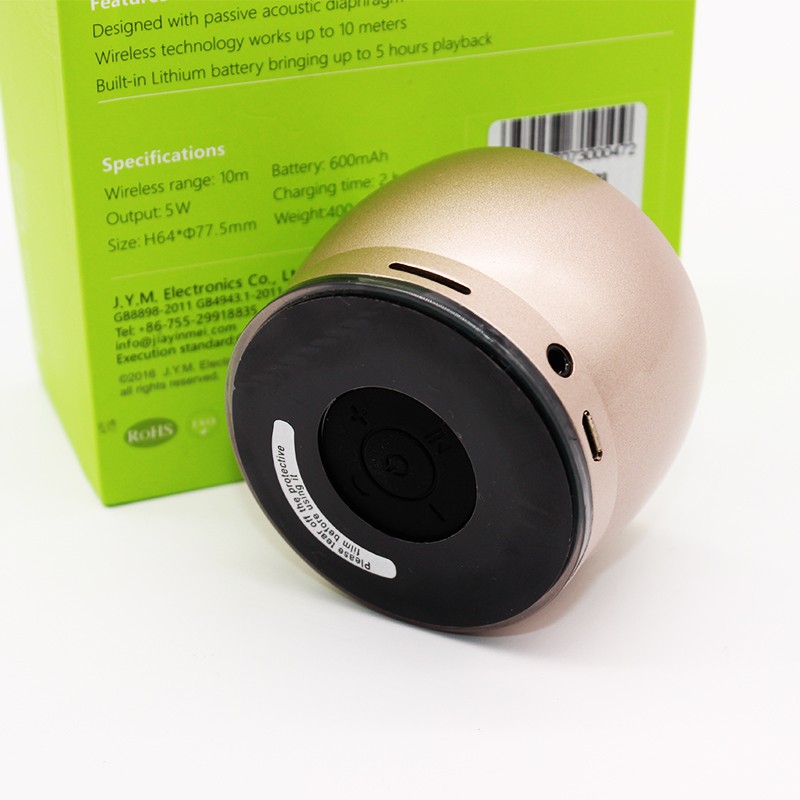 EWA Sound for Love A116 Bluetooth speaker, small speaker, subwoofer, small, high-volume, mini mobile phone, small steel cannon detail image 5