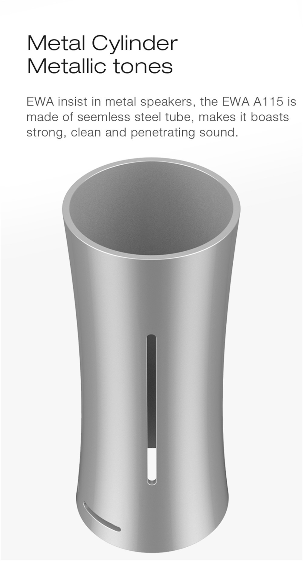 EWA Sound for Love A115 ultra-long Battery Bluetooth speaker, high-volume outdoor portable subwoofer, payment code announcement detail image 5