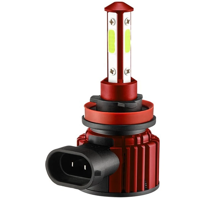Car lights 4COB, car lights LEDH4, direct plug-in H11, H7, H1 9006, 9005, H3 detail image 2