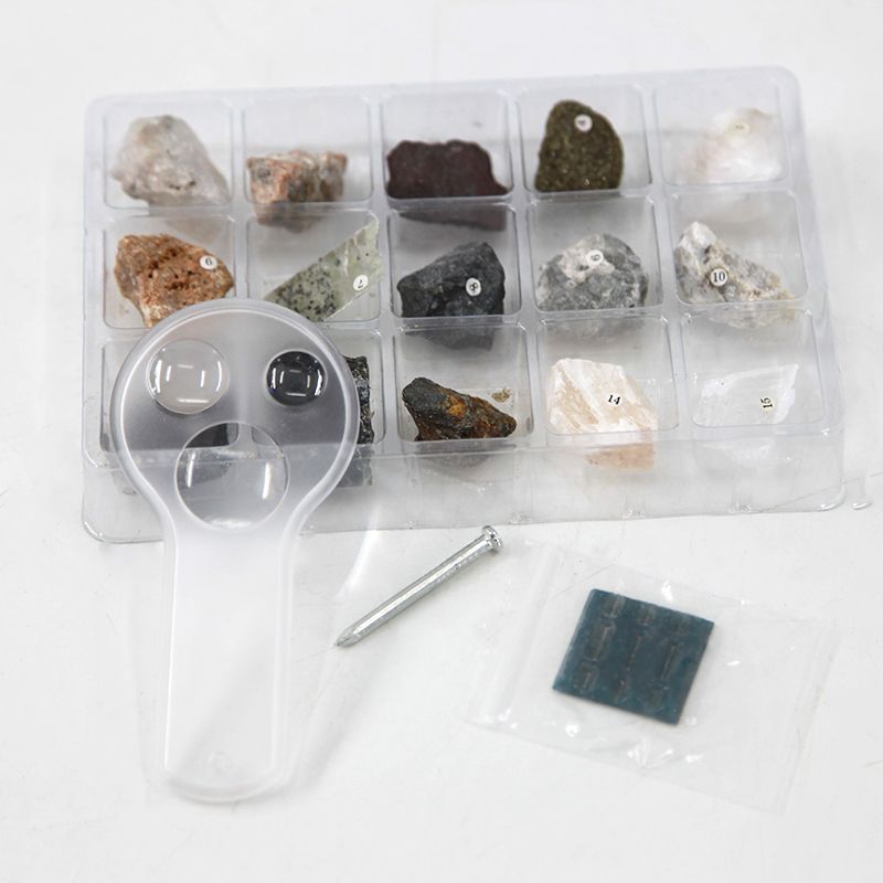 天然矿石标本/矿石标本/15种类天然矿石标本产品图
