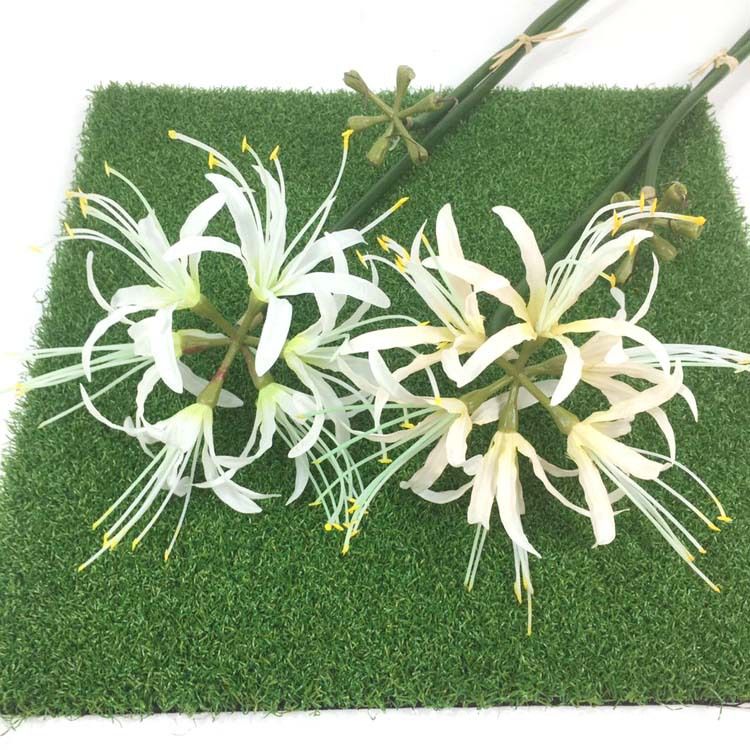 Artificial flowers such as wind and rain orchid, Red spider lily, and red spider lily, artificial flower shooting props, home living room photography, wedding decoration flowers details Picture