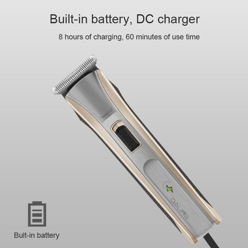 Darling DALING-1013 cortador de pelo eléctrico pusher eléctrico recargable adulto bebé niños tijeras de corte de pelo silencioso cuchilla de afeitar de pelo eléctrico comercio exterior al por mayor details Picture