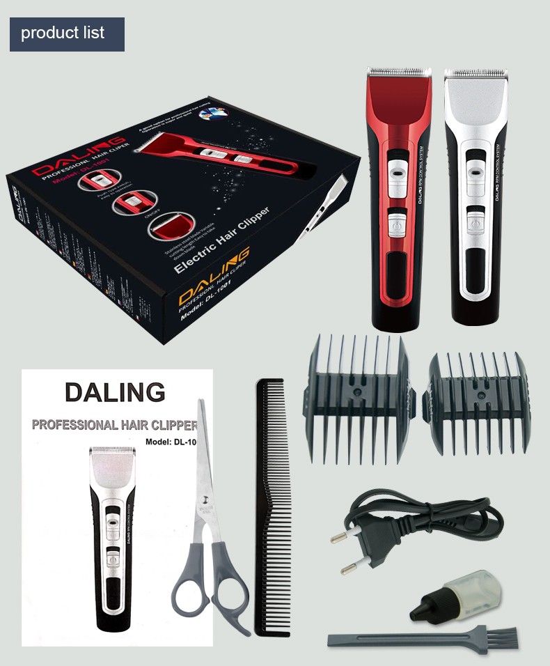 DALING-1001 Hair clipper, rechargeable electric clipper, silent hair clipper for adults, infants and children, electric hair shaver, wholesale for export pic 14