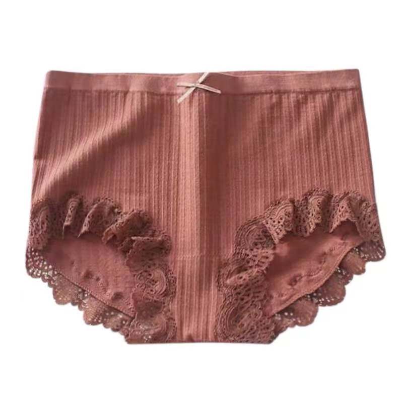 Seamless Underwear Women's Cotton Antibacterial Graphene Summer Middle Waist Little Girls Cotton Thin Day Triangle Shorts Head 11569