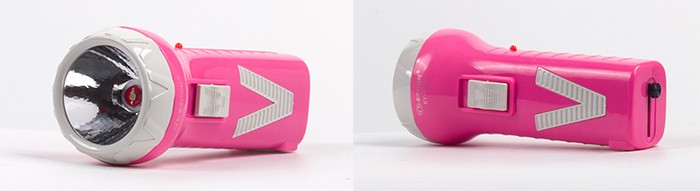 A pink mini flashlight detail image 2
