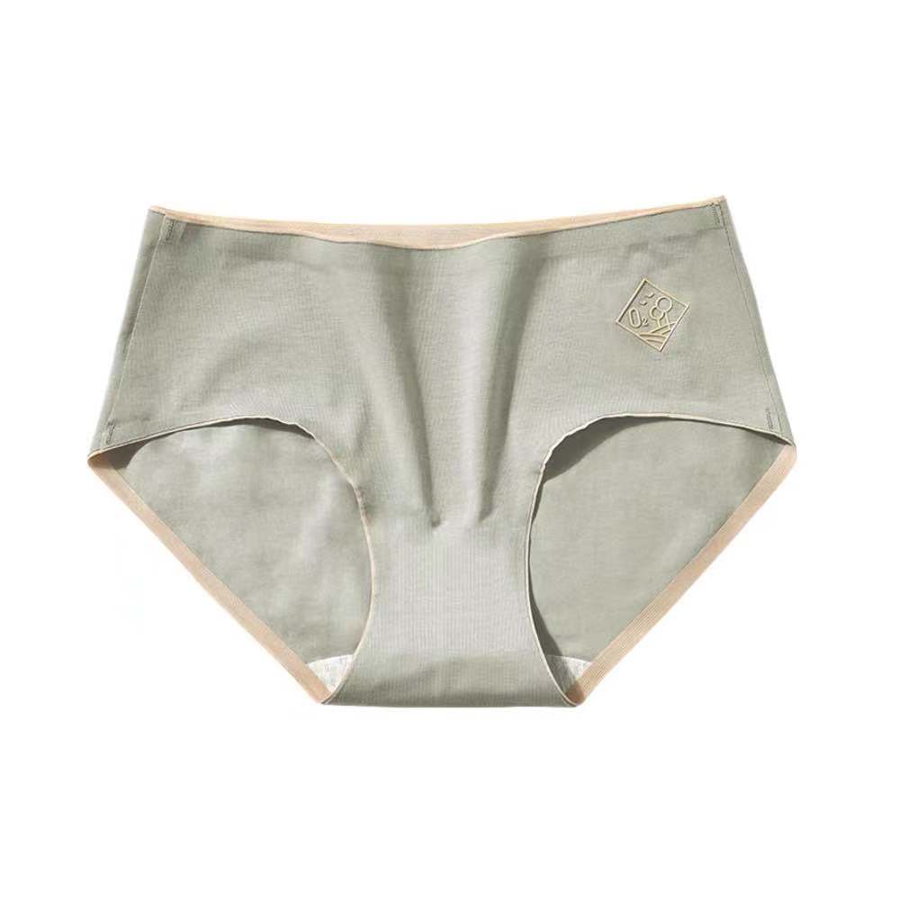Seamless Underwear Female Cotton Antibacterial Graphene Summer Middle Waist Little Girls Cotton Thin Day Triangle Shorts Head 11557