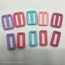 Colored nylon plastic third buckle second buckle thumbnail