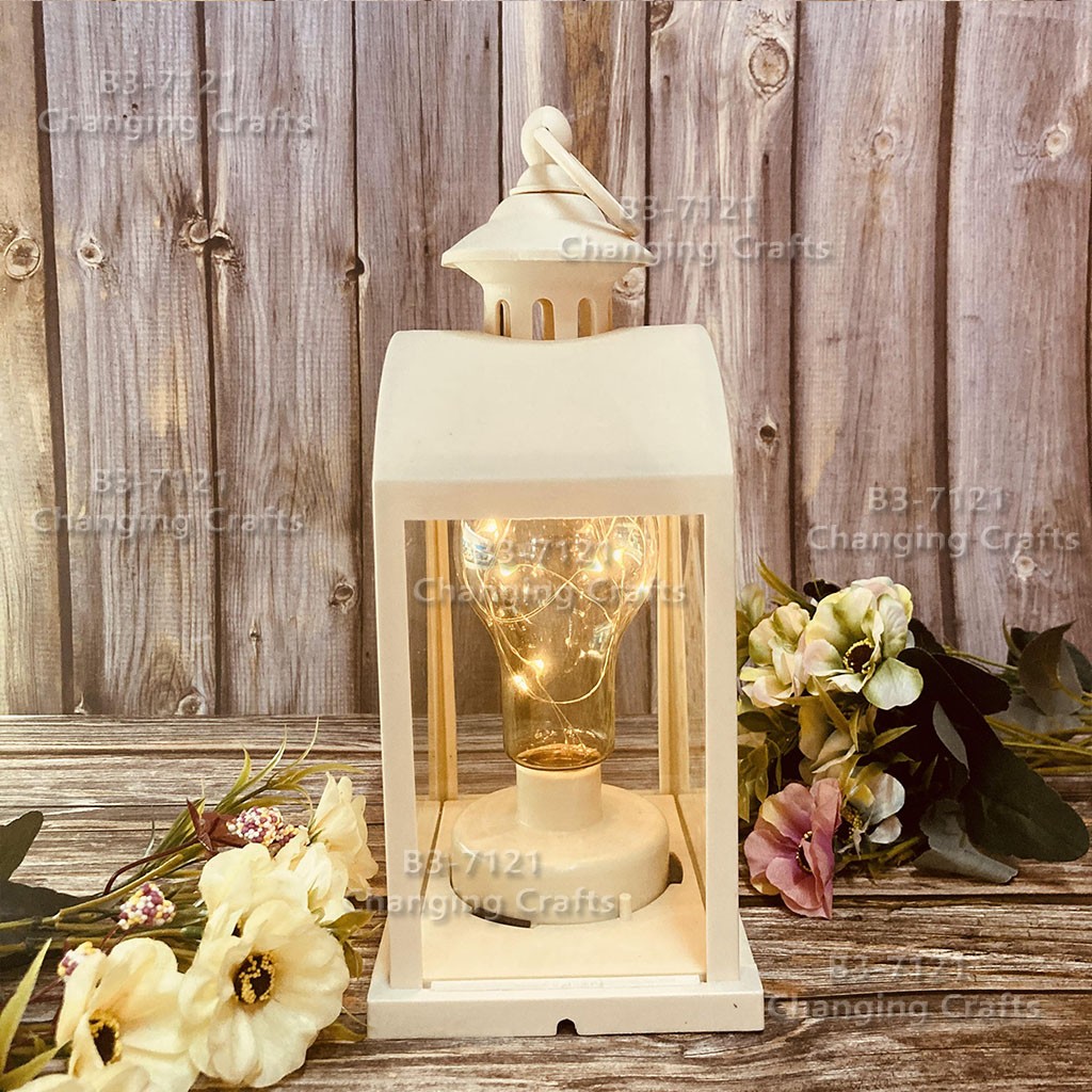 Ramadan Christmas lantern, antique kerosene flame, plastic creative decoration, electronic candle stand, imported cross-border wholesale, street stall, Douyin bestseller, wedding road guide, LED horse lantern, soft decoration prop, fireplace RK031 detail image 3