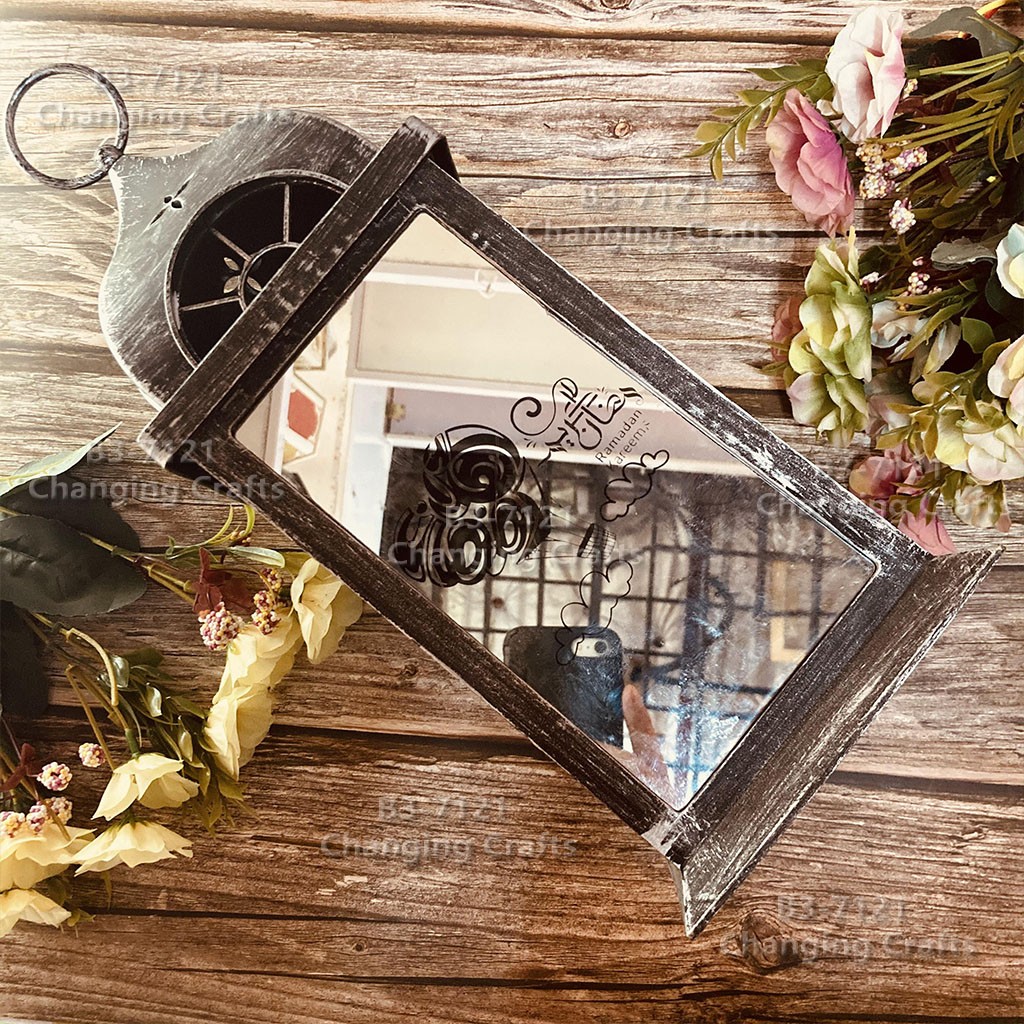 Ramadan Christmas lantern, antique kerosene flame, plastic creative decoration, electronic candle stand, imported cross-border wholesale, street stall, Douyin bestseller, wedding guide, LED horse lantern, soft decoration props, fireplace HRKS08 pic 12