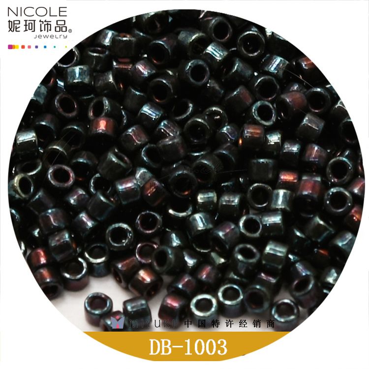日本进口miyuki御幸米珠1.6mm古董珠【10色金属幻彩系列】10g散珠1003