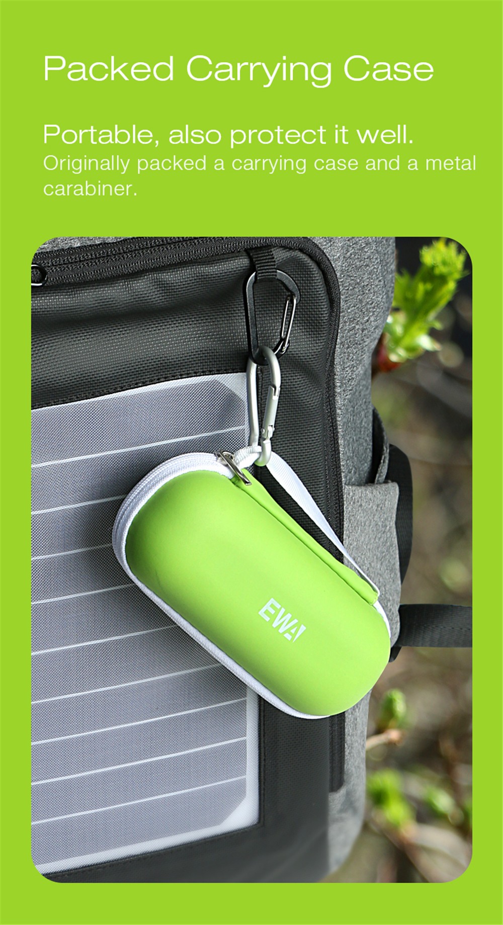 EWA Sound for Love A115 ultra-long Battery Bluetooth speaker, high-volume outdoor portable subwoofer, payment code announcement detail image 8