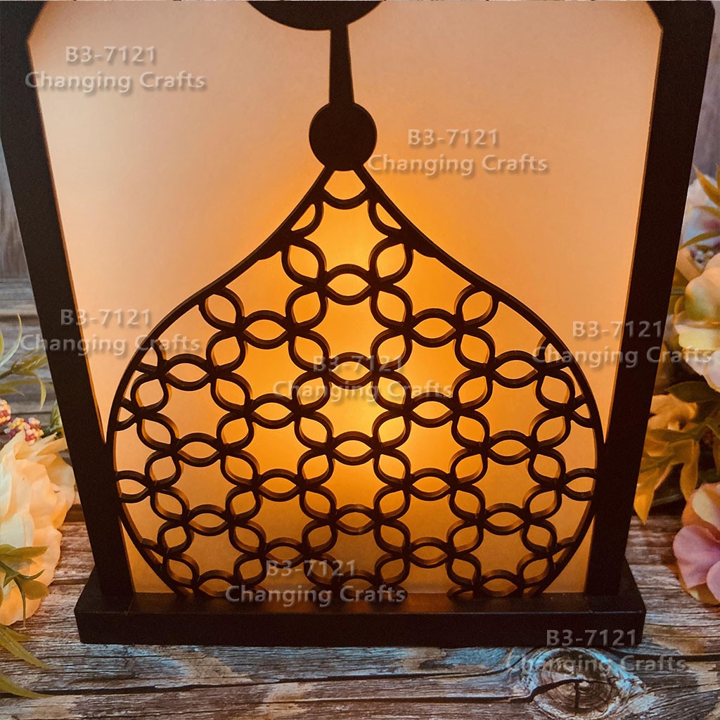 Ramadan Christmas lantern, antique kerosene flame, plastic creative decoration, electronic candle stand, imported cross-border wholesale, street stall, Douyin bestseller, wedding road guide, LED horse lantern, soft decoration prop, fireplace RK031 detail image 9