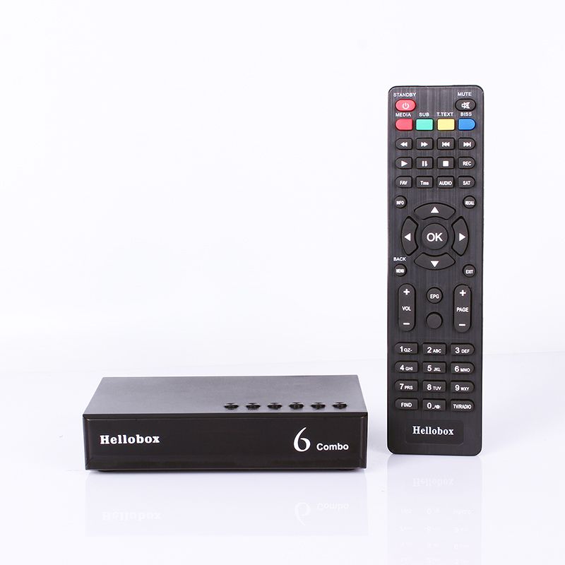 Hello box6 Combo set-top box is selling well and is exported in its original form to the Middle East, Central Europe and Africa Specification image