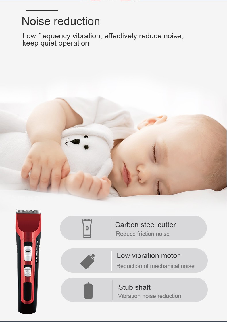 DALING-1001 Hair clipper, rechargeable electric clipper, silent hair clipper for adults, infants and children, electric hair shaver, wholesale for export pic 9