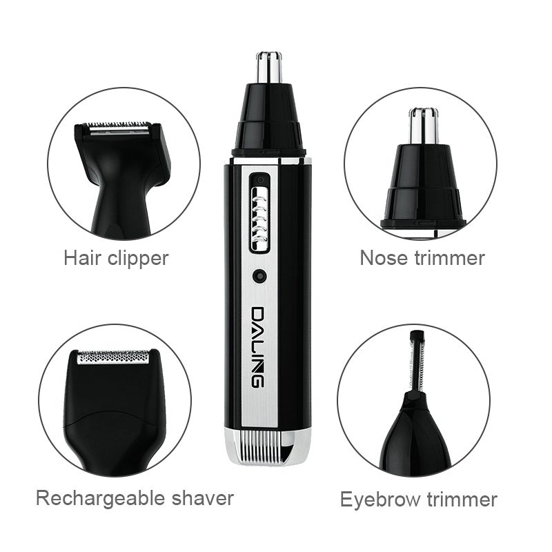 DALING-7003 Electric Nose Hair Trimmer, Multi-functional Set, Razor, Nose hair Trimmer, Eyebrow Trimmer wholesale Application Scenario