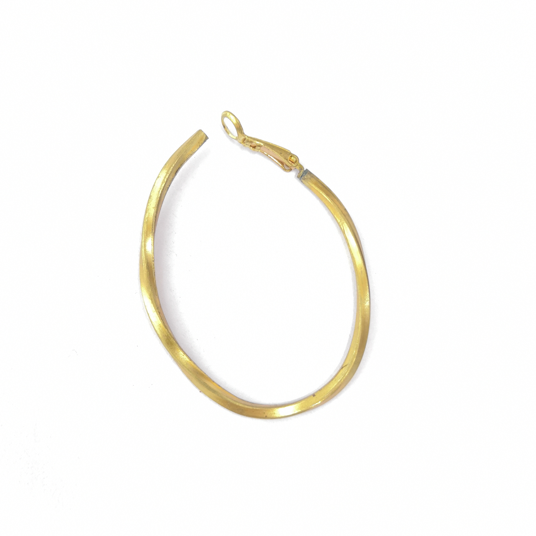 Aotong accessories HB02612 twisted oval earrings