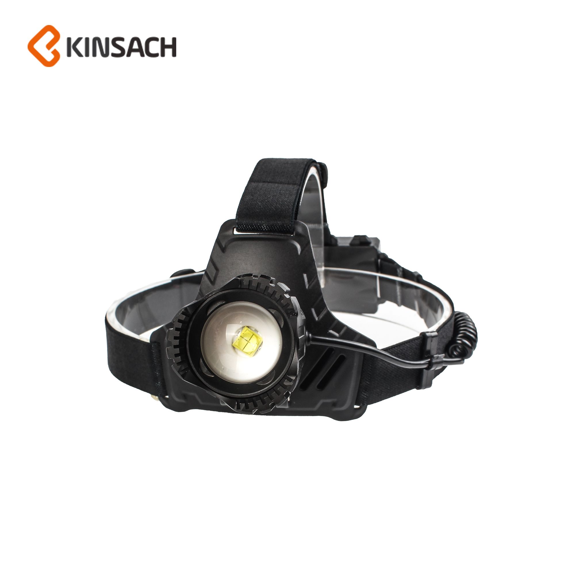 New high-power XHP70 high-light headlight USB charging outdoor fishing focus headlight