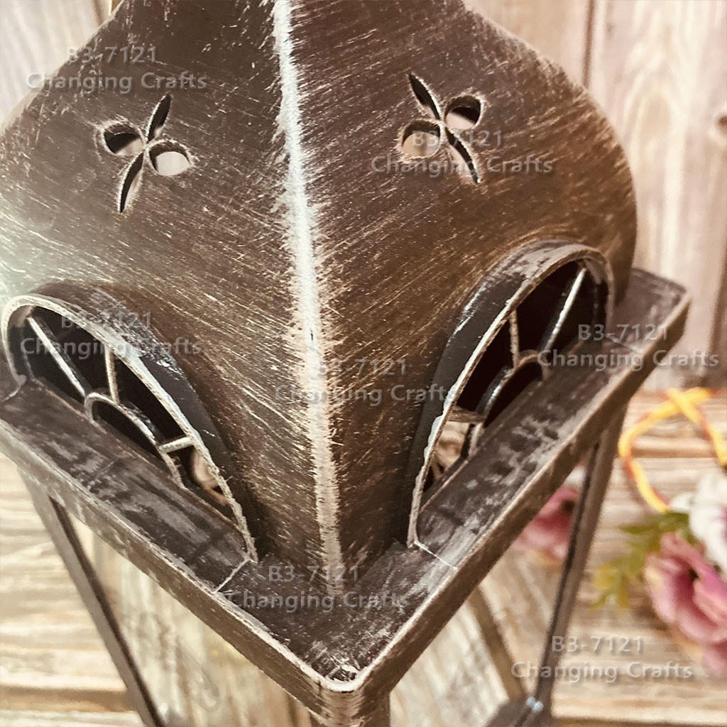 Ramadan Christmas lantern, antique kerosene flame, plastic creative decoration, electronic candle stand, imported cross-border wholesale, street stall, Douyin bestseller, wedding guide, LED horse lantern, soft decoration props, fireplace HRKS08 pic 8
