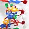 DNA结构模型/DNA结构/DNA白底实物图