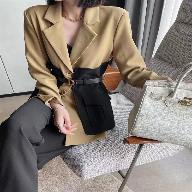 早秋女装今年流行的新款上衣慵懒风温柔韩系上衣罩衫初秋时尚时尚精致女装4