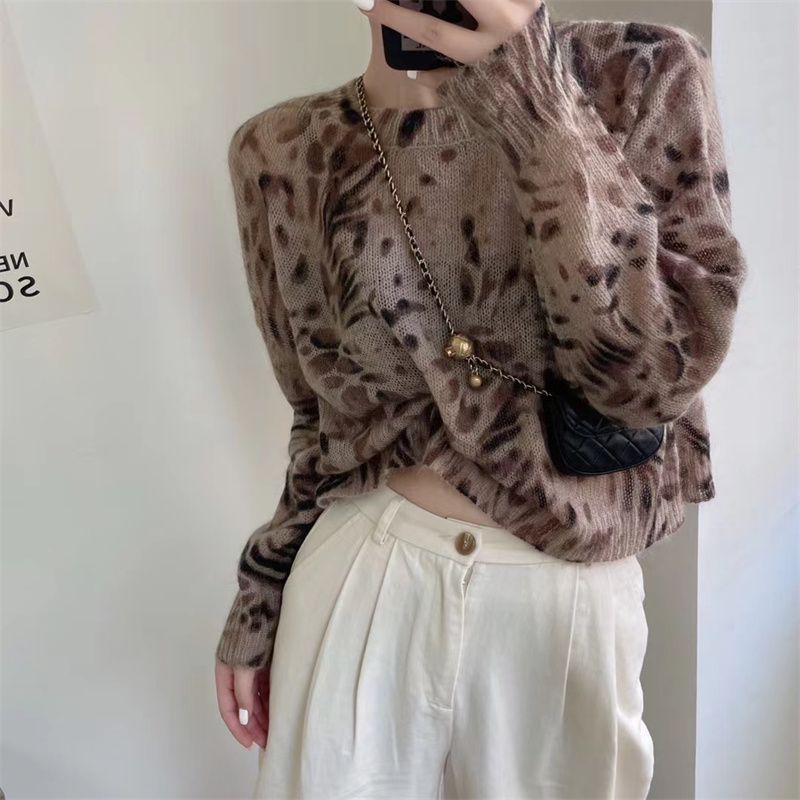 早秋女装今年流行的新款上衣慵懒风温柔韩系上衣罩衫初秋时尚时尚精致女装28