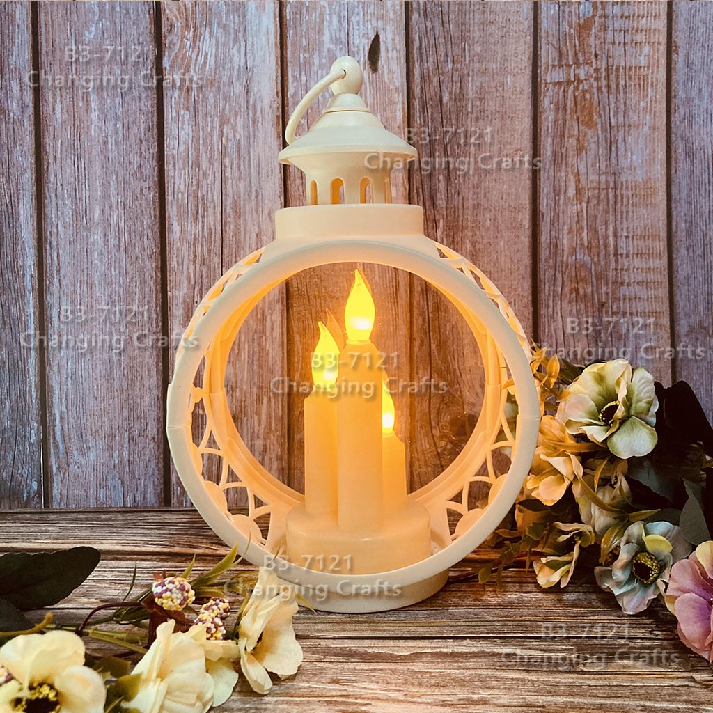 Ramadan Christmas lantern, antique kerosene flame, plastic creative decoration, electronic candle stand, imported cross-border wholesale, street stall, Douyin bestseller, wedding guide, LED horse lantern, soft decoration props, fireplace, 216 detail image 2