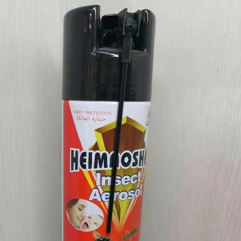 Black Cat God brand Jasmine scented aerosol can 750