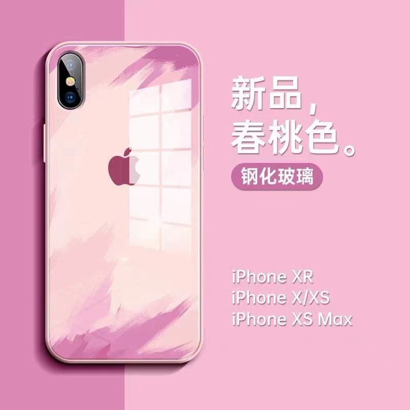 iPhone12手机壳简约苹果12promax新款纯色ins情侣硬壳24