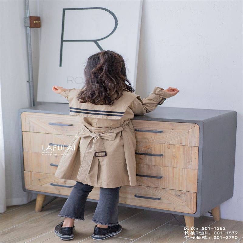 婴姿坊秋衣秋裤精品套装少年儿童纯棉保暖薄款精致秋冬季棉毛衫52