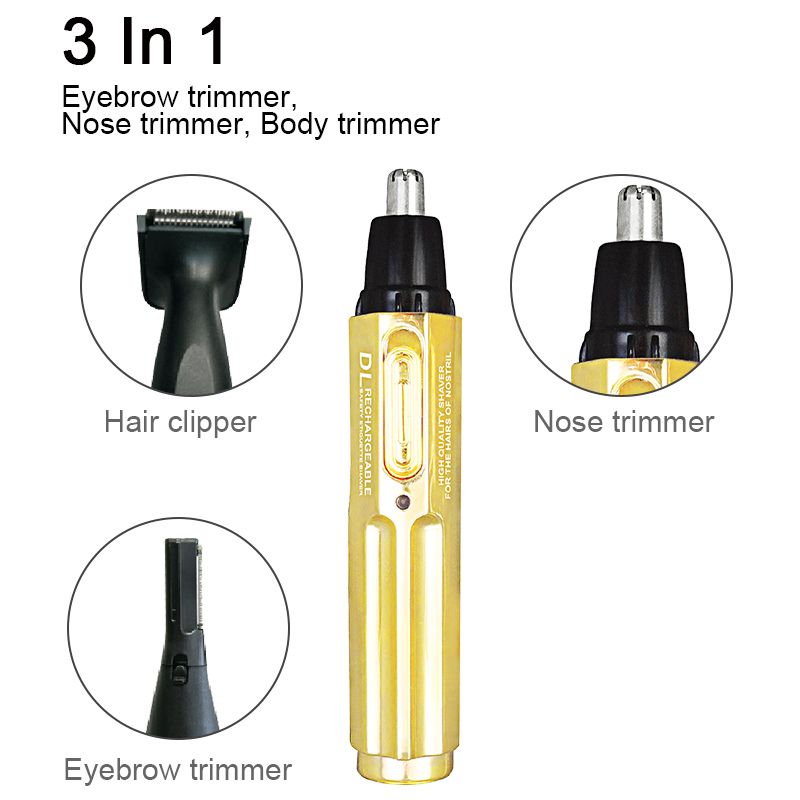 DALING Electric Nasal Hair Trimmer DALING-7001 Men's Nasal Hair Cleaning and Shaving Device, rechargeable nasal hair trimmer, wholesale for export details Picture