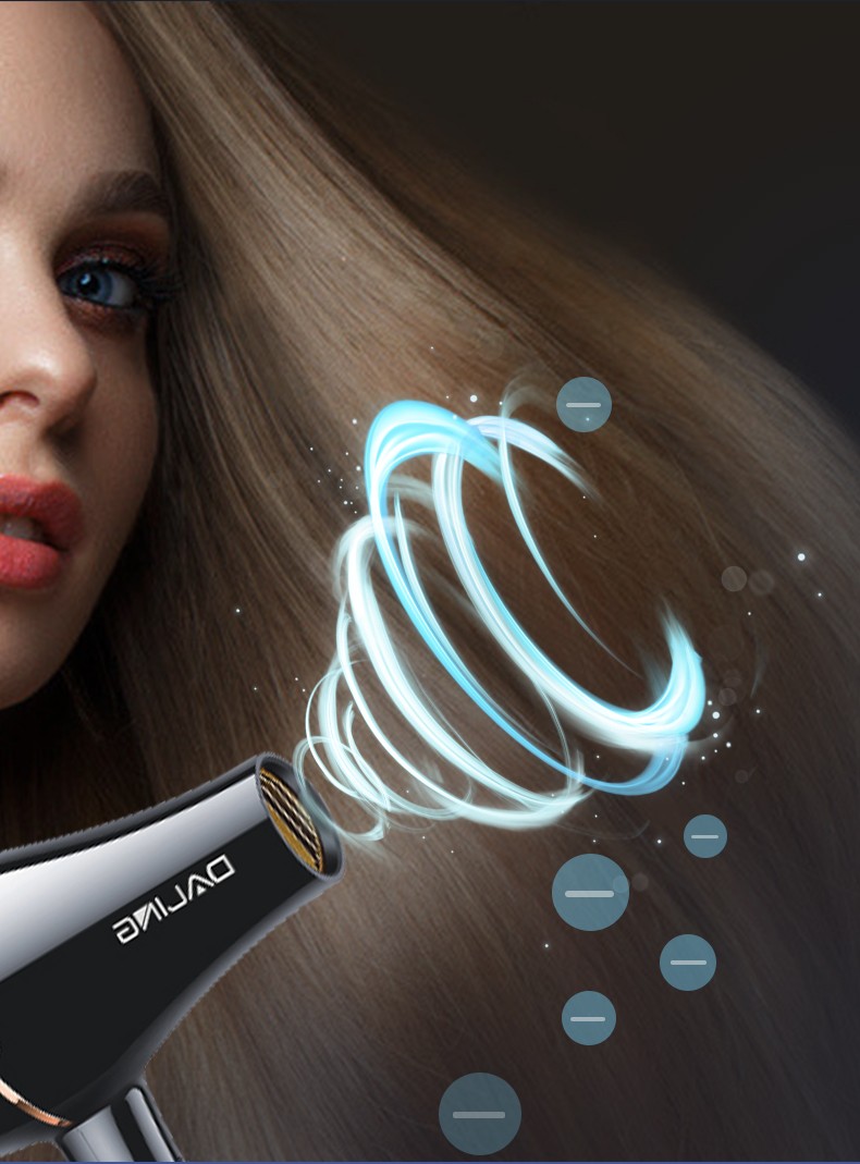 Daling DL-3006 hair dryer, high-power hair dryer, household cold and hot air hair dryer, wholesale cross-border detail image 4