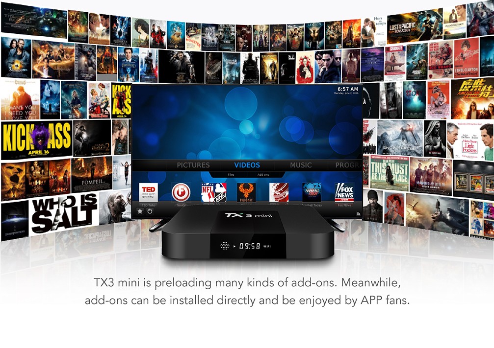 علبة FXX3 Mini TV Box-H/L S905W Network of Netroid Network for Trade Network detail image 7