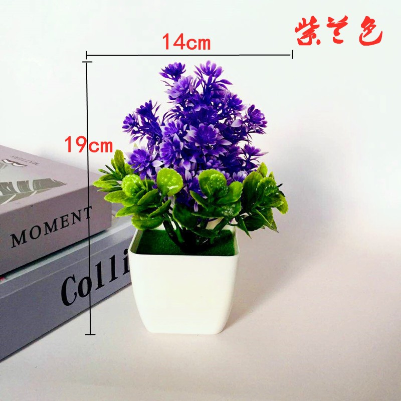 Direct sales from the manufacturer of artificial plant potted plants and artificial flower potted plants. New spherical small potted plant ornaments with chrysanthemum grass. Cross-border supply detail image 7