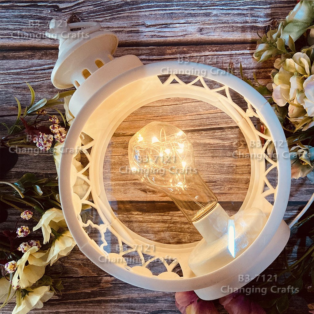 Ramadan Christmas lantern, antique kerosene flame, plastic creative decoration, electronic candle stand, imported cross-border wholesale, street stall, Douyin bestseller, wedding guide, LED horse lantern, soft decoration props, fireplace, 216 detail image 11