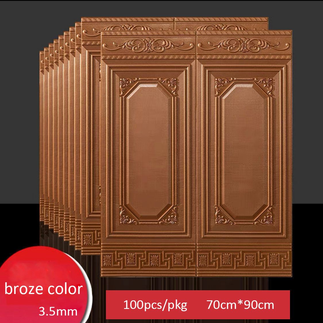 Jazz White 3D wall stickers, self-adhesive three-dimensional wall stickers, wall waistlines, skirting boards, wall panels, wall decoration stickers, bedroom, kitchen and living room wall renovation, old house renovation, rental house details Picture