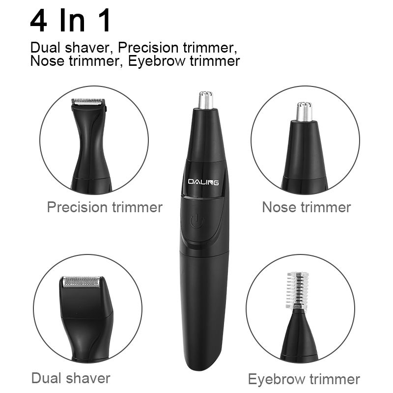 DALING Electric Nose Hair Trimmer DALING-7010, multi-functional nose hair trimmer, Eyebrow Trimmer, Cross-border details Picture