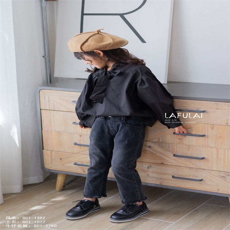 婴姿坊秋衣秋裤精品套装少年儿童纯棉保暖薄款贴身秋冬季棉毛衫56